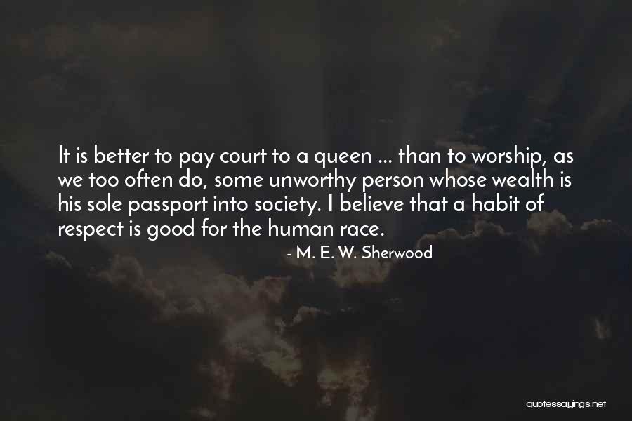 Sole Society Quotes By M. E. W. Sherwood Sole Society Quotes By M. E. W. Sherwood
