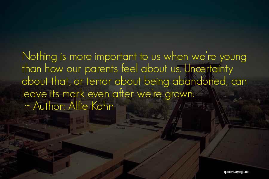 Sole Trader Quotes By Alfie Kohn