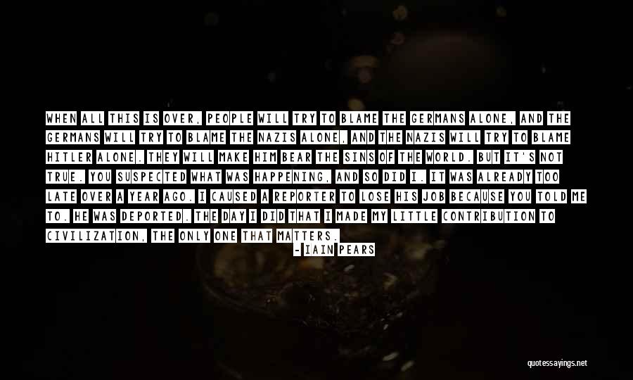 Soledad Angie Cruz Quotes By Iain Pears Soledad Angie Cruz Quotes By Iain Pears