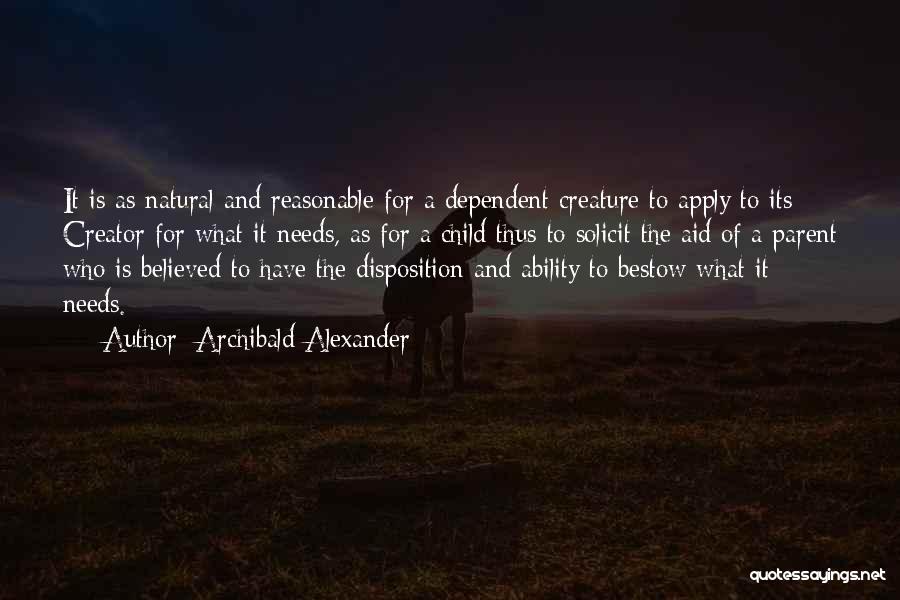 Solicit Quotes By Archibald Alexander