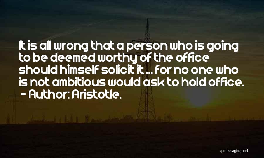 Solicit Quotes By Aristotle.