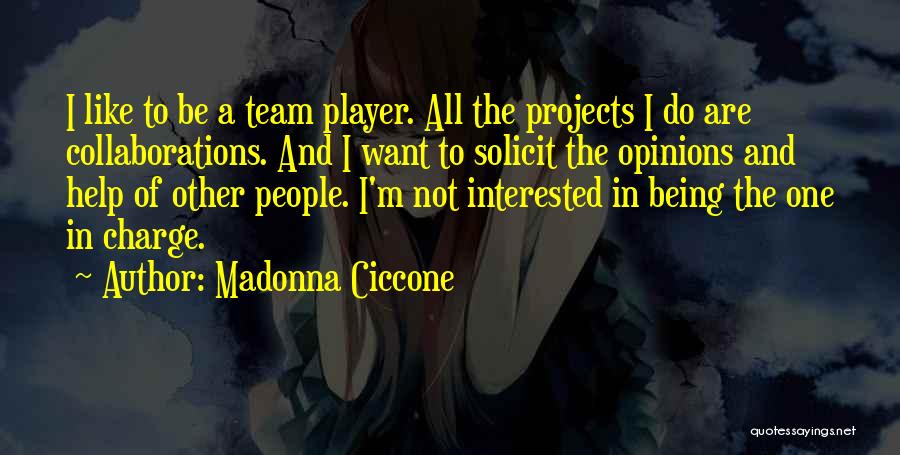 Solicit Quotes By Madonna Ciccone