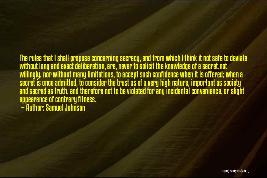 Solicit Quotes By Samuel Johnson