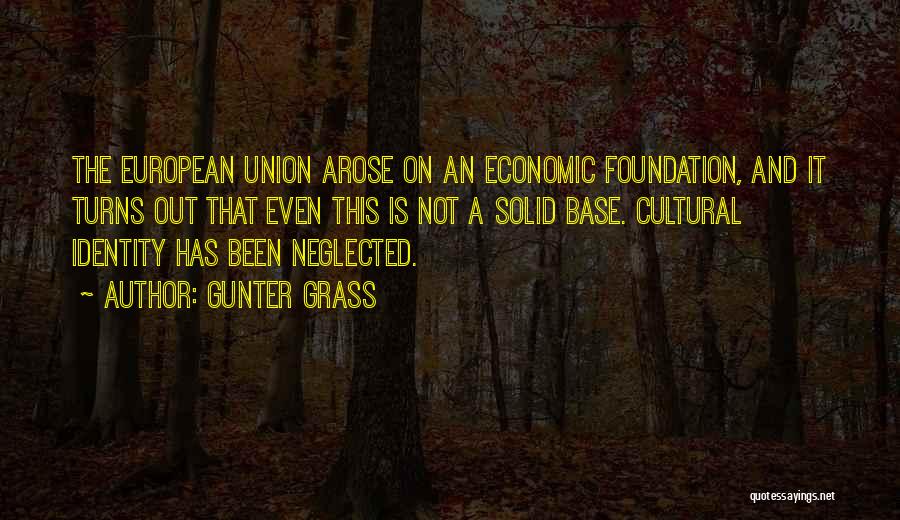 Solid Foundation Quotes By Gunter Grass