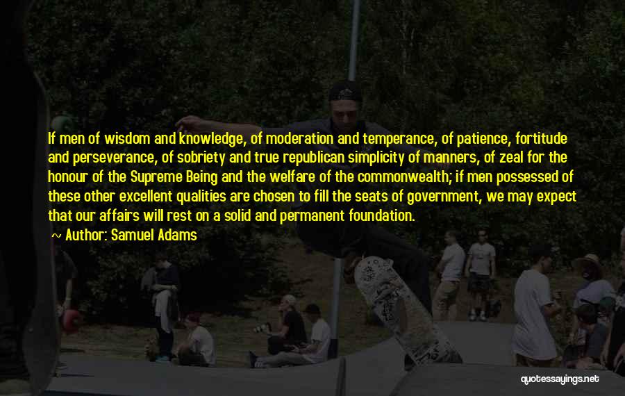 Solid Foundation Quotes By Samuel Adams