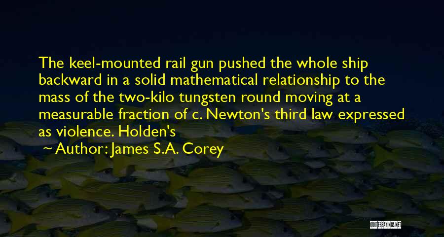 Solid Relationship Quotes By James S.A. Corey