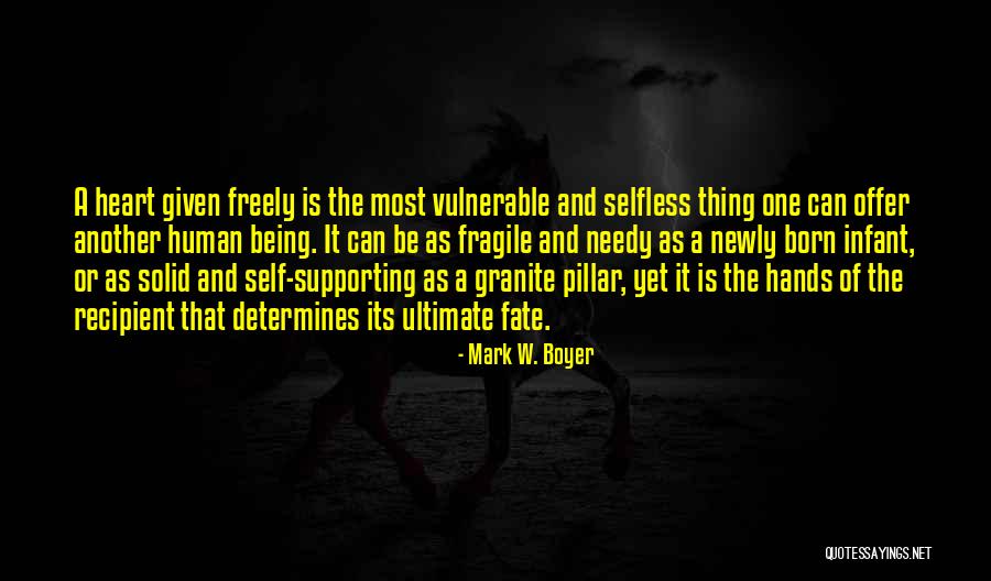 Solid Relationship Quotes By Mark W. Boyer