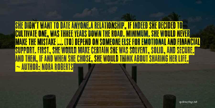 Solid Relationship Quotes By Nora Roberts