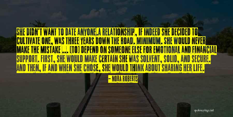 Solid Relationship Quotes By Nora Roberts