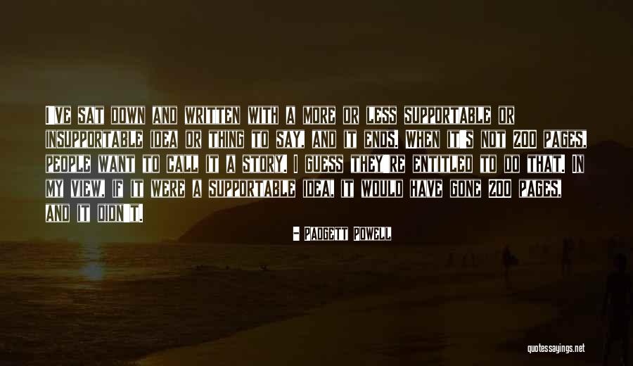 Solidarnost I Uzajamnost Quotes By Padgett Powell Solidarnost I Uzajamnost Quotes By Padgett Powell