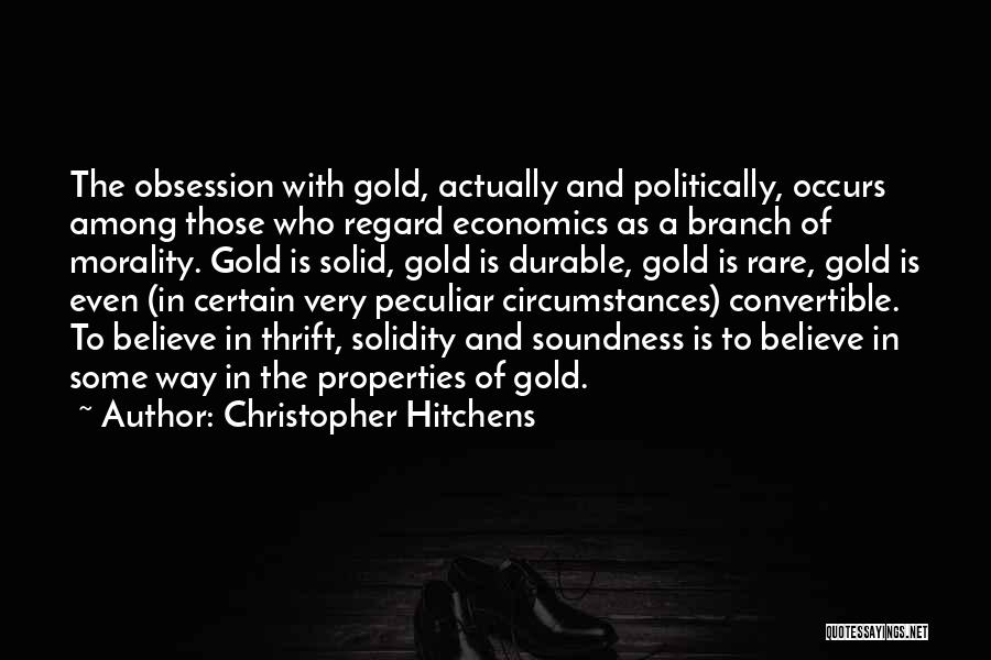 Solidity Quotes By Christopher Hitchens
