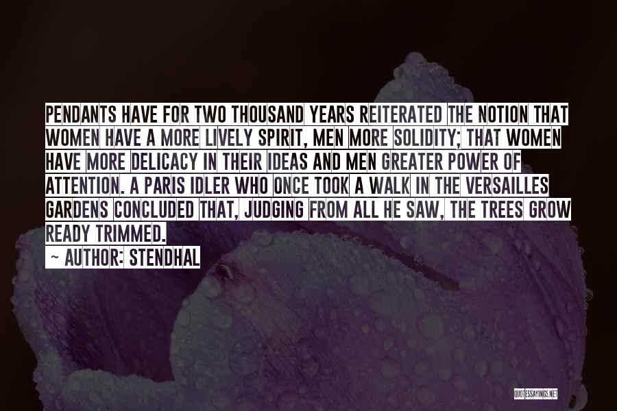 Solidity Quotes By Stendhal