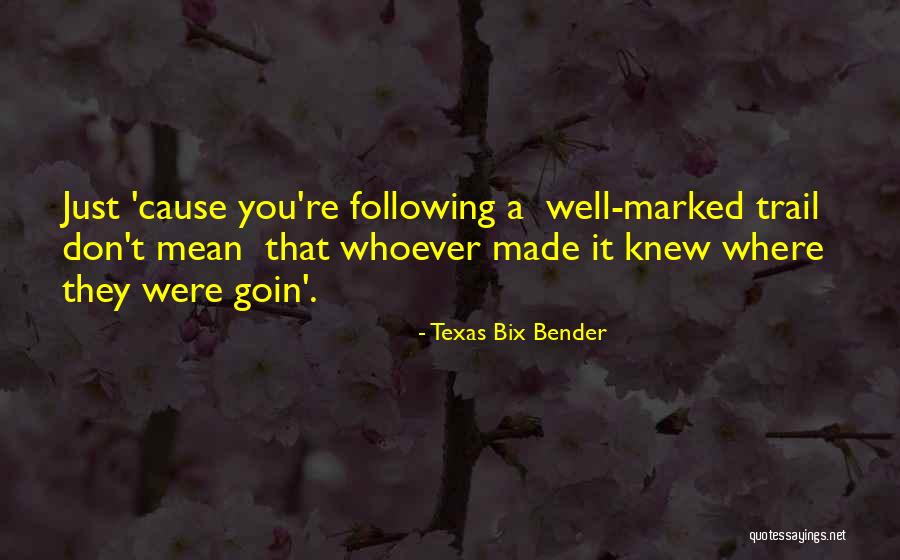 Solidness Quotes By Texas Bix Bender Solidness Quotes By Texas Bix Bender
