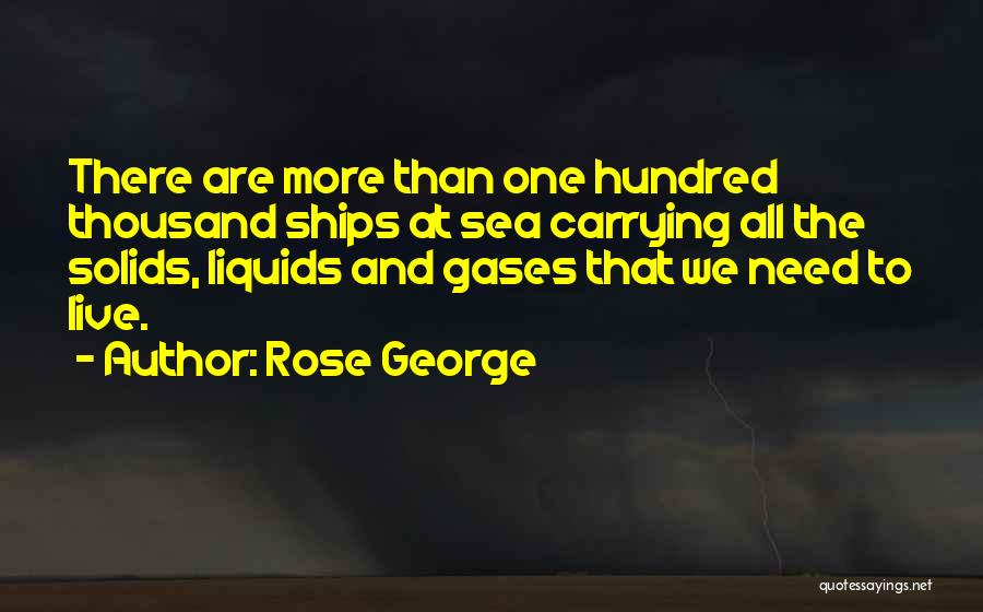 Solids Quotes By Rose George