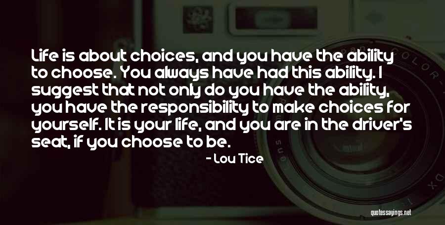 Solitariness Quotes By Lou Tice Solitariness Quotes By Lou Tice