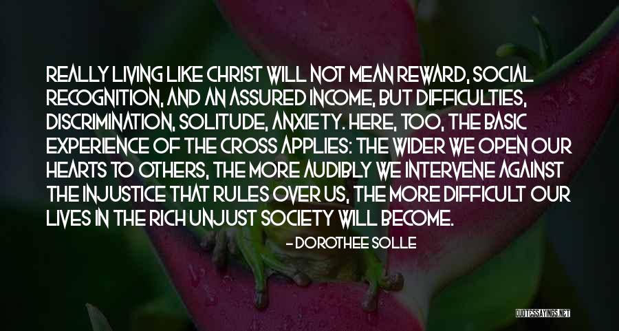 Solitude And Anxiety Quotes By Dorothee Solle Solitude And Anxiety Quotes By Dorothee Solle
