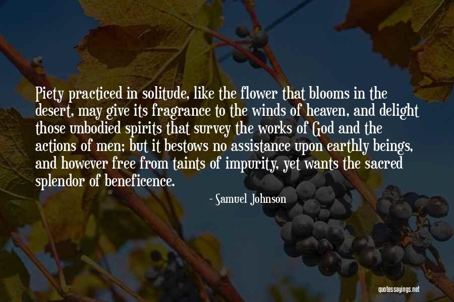 Solitude And God Quotes By Samuel Johnson Solitude And God Quotes By Samuel Johnson