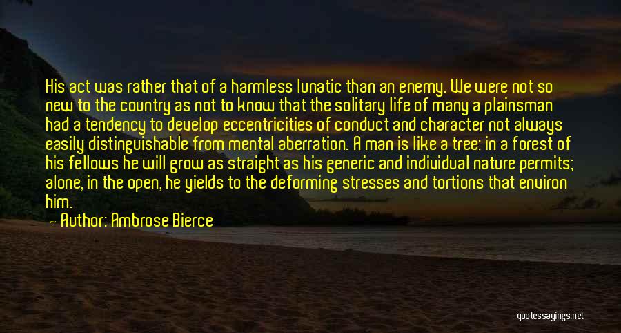 Solitude And Nature Quotes By Ambrose Bierce