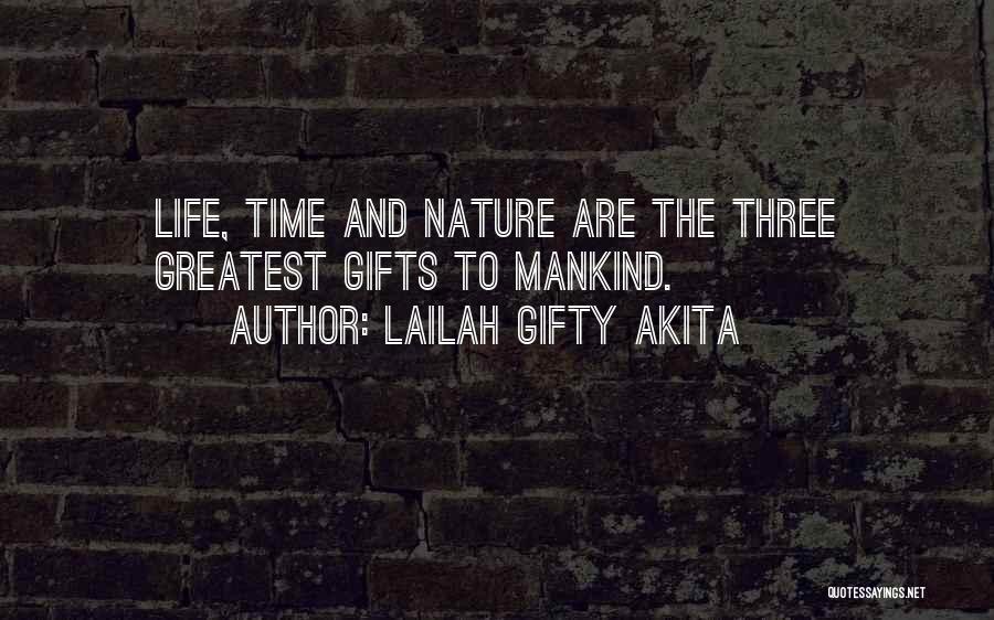 Solitude And Nature Quotes By Lailah Gifty Akita