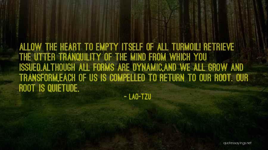 Solitude And Tranquility Quotes By Lao-Tzu Solitude And Tranquility Quotes By Lao-Tzu