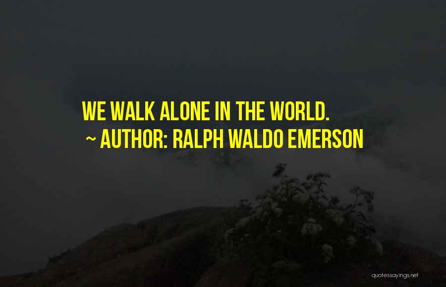 Solitude By Emerson Quotes By Ralph Waldo Emerson