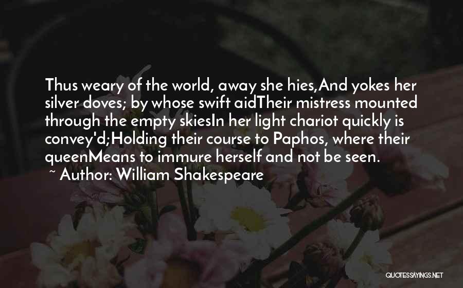 Solitude Shakespeare Quotes By William Shakespeare