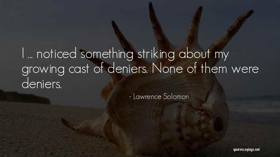 Sollevation Quotes By Lawrence Solomon Sollevation Quotes By Lawrence Solomon