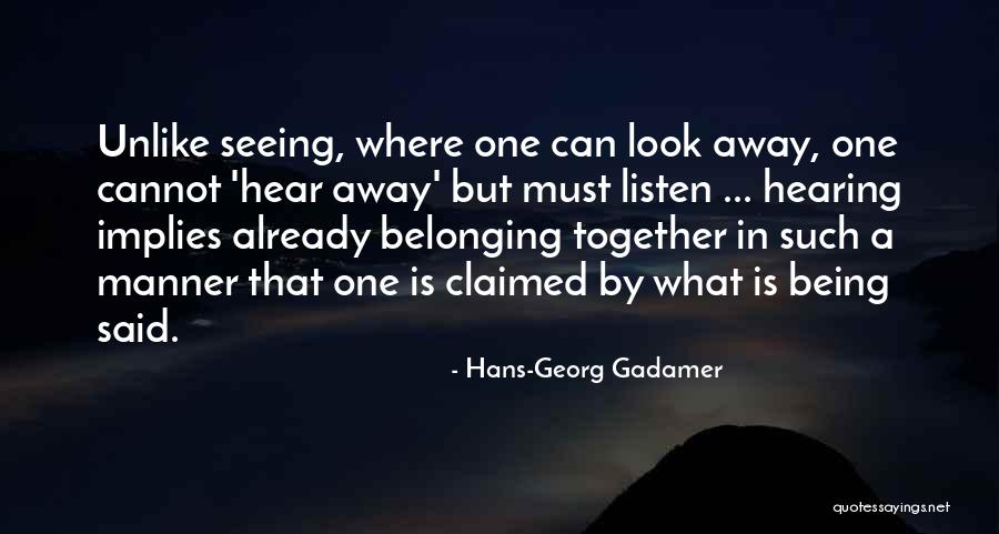 Solo Fan Quotes By Hans-Georg Gadamer Solo Fan Quotes By Hans-Georg Gadamer