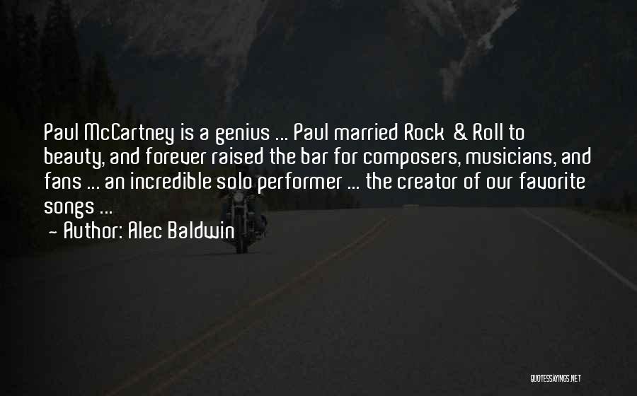 Solo Performer Quotes By Alec Baldwin