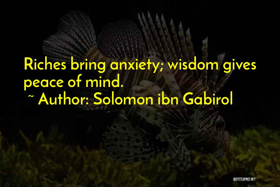 Solomon Ibn Gabirol Quotes 1267618