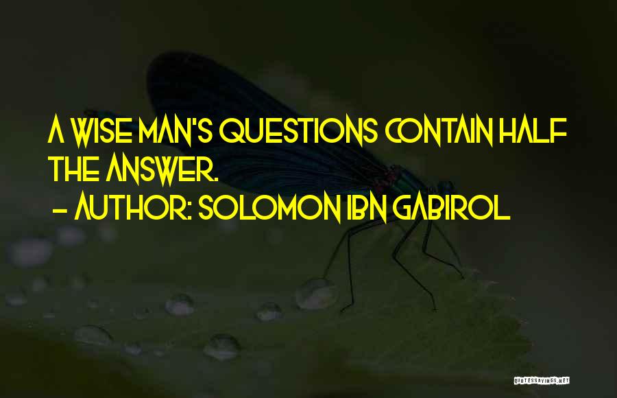 Solomon Ibn Gabirol Quotes 1893274