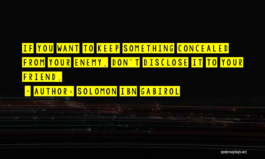 Solomon Ibn Gabirol Quotes 645908