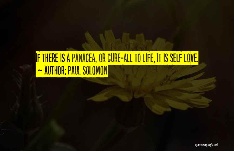 Solomon Love Quotes By Paul Solomon