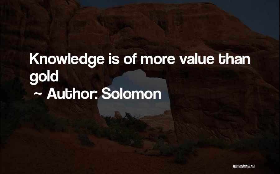 Solomon Quotes 974665