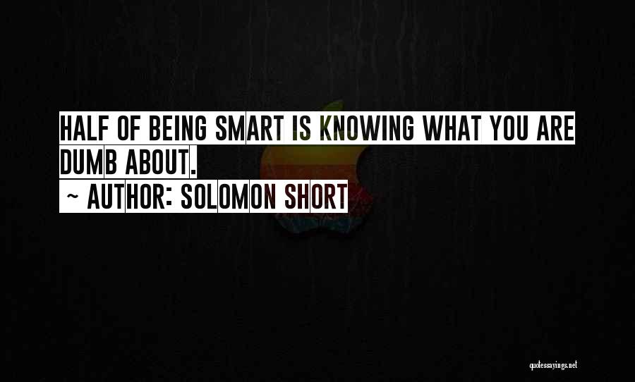 Solomon Short Quotes 340056