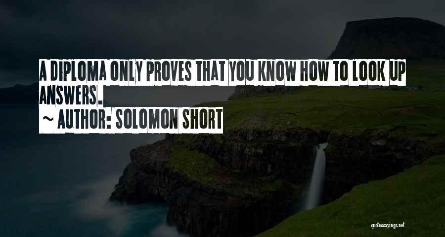 Solomon Short Quotes 657892