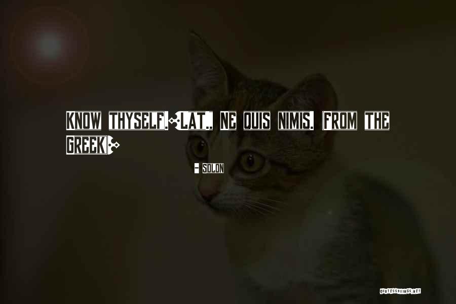 Solon Quotes 1369506 Solon Quotes 1369506