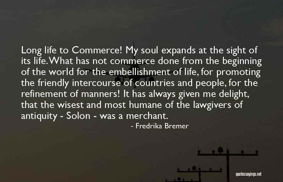 Solon's Quotes By Fredrika Bremer Solon's Quotes By Fredrika Bremer