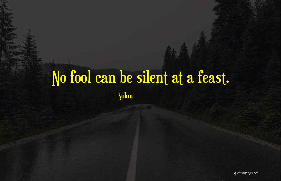 Solon's Quotes By Solon Solon's Quotes By Solon
