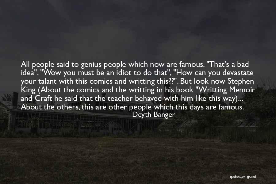 Soloway Agency Quotes By Deyth Banger Soloway Agency Quotes By Deyth Banger