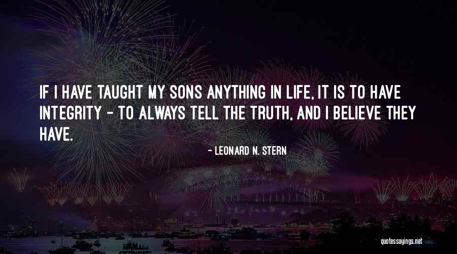 Solstad Singapore Quotes By Leonard N. Stern Solstad Singapore Quotes By Leonard N. Stern