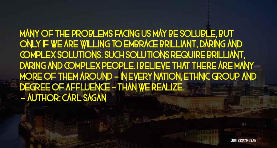 Soluble Quotes By Carl Sagan