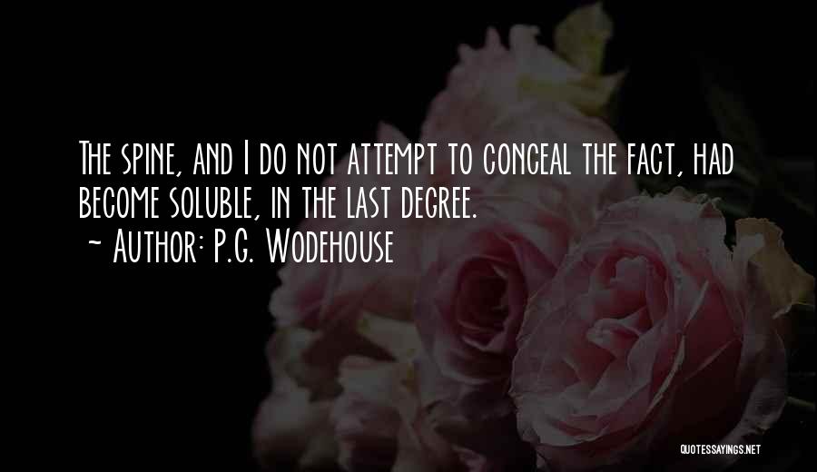 Soluble Quotes By P.G. Wodehouse