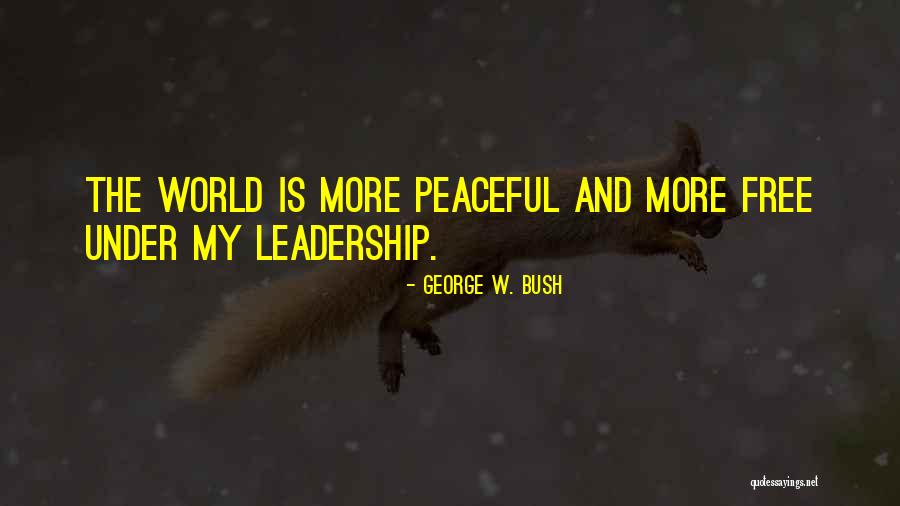Solute Concentration Quotes By George W. Bush Solute Concentration Quotes By George W. Bush