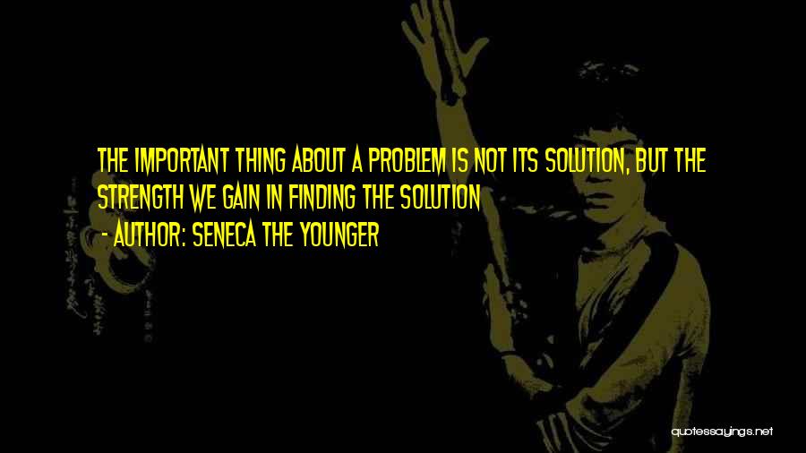 Solution Finding Quotes By Seneca The Younger