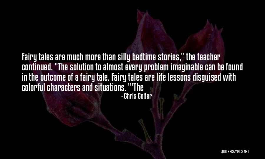 Solution To A Problem Quotes By Chris Colfer Solution To A Problem Quotes By Chris Colfer