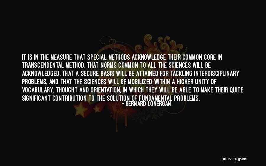 Solution To Problems Quotes By Bernard Lonergan Solution To Problems Quotes By Bernard Lonergan