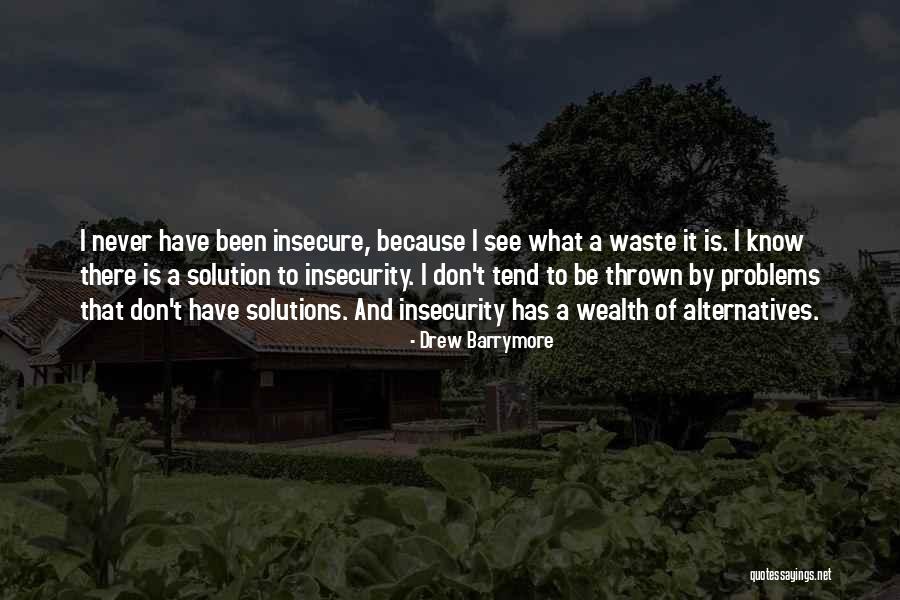 Solution To Problems Quotes By Drew Barrymore Solution To Problems Quotes By Drew Barrymore