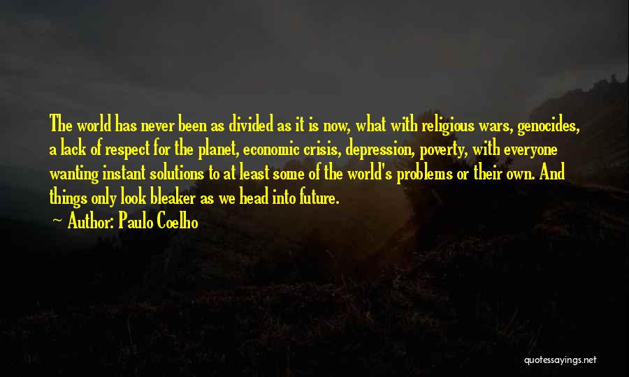 Solutions And Problems Quotes By Paulo Coelho