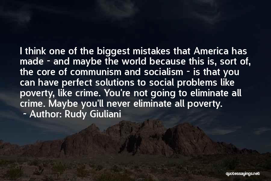 Solutions To Poverty Quotes By Rudy Giuliani